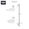 Grohe Rainshower Smartactive 24-in. Rail, Gold 26602GN0 - alternate 2